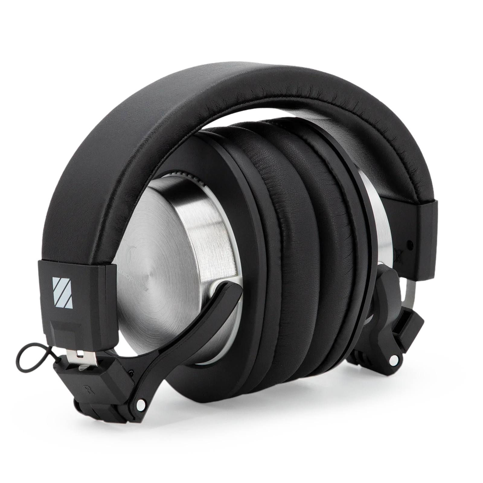 Casque PROD Audiophony en position pliée compacte
