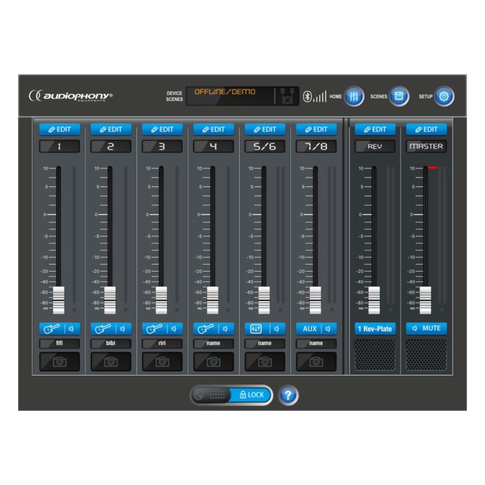 MOJO1042App – application MOJOcontrol