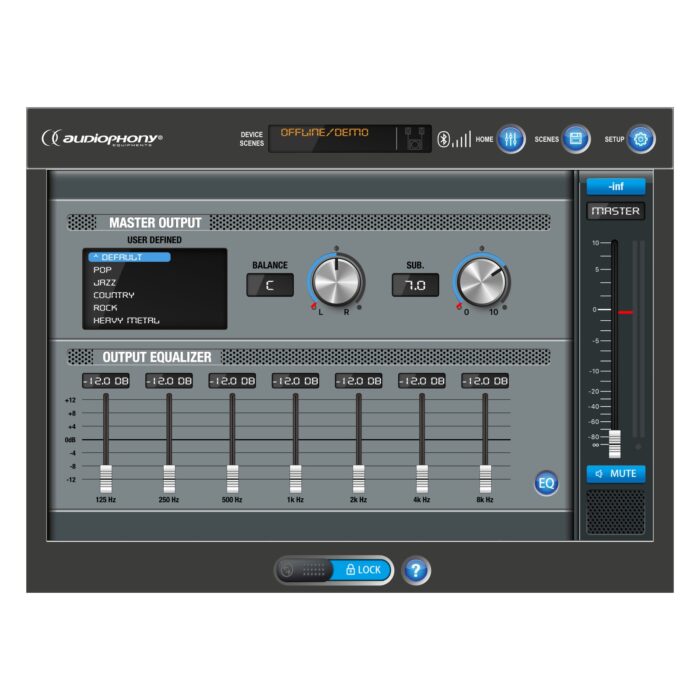 MOJO1042App – application MOJOcontrol